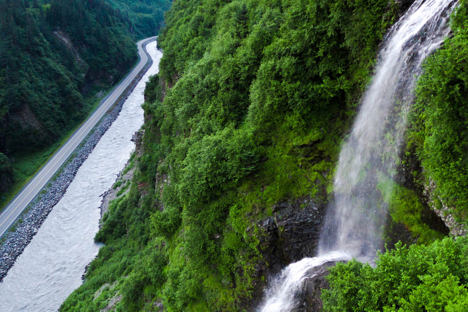 Traveling to Valdez, Alaska