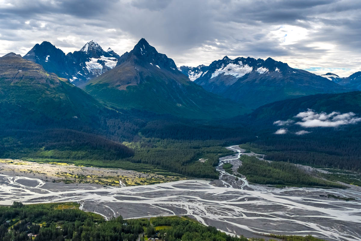Lowe River in Valdez, Alaska