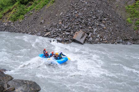 Valdez river rafting