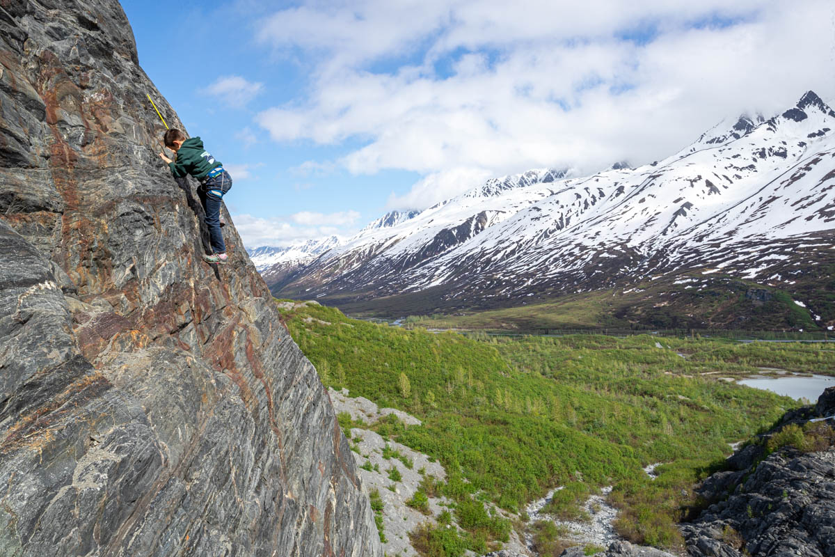 Rock Climbing in Valdez, Alaska