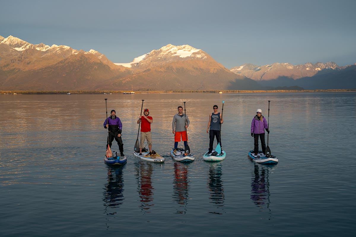 Paddlers of the North in Valdez, Alaska