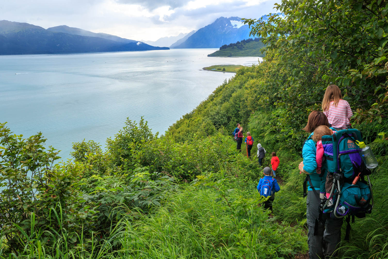 Shoup Bay Trail in Valdez, Alaska